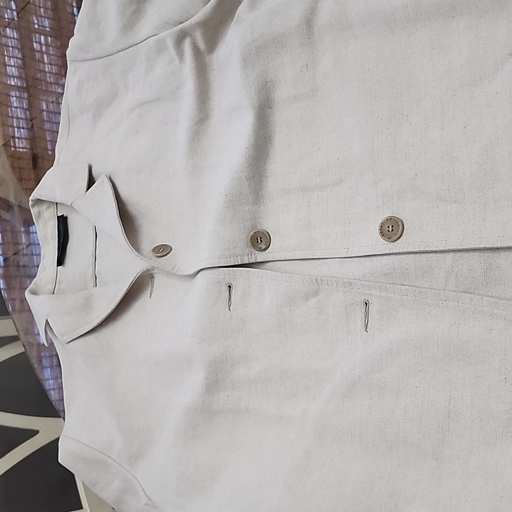 Linen women's blazer
